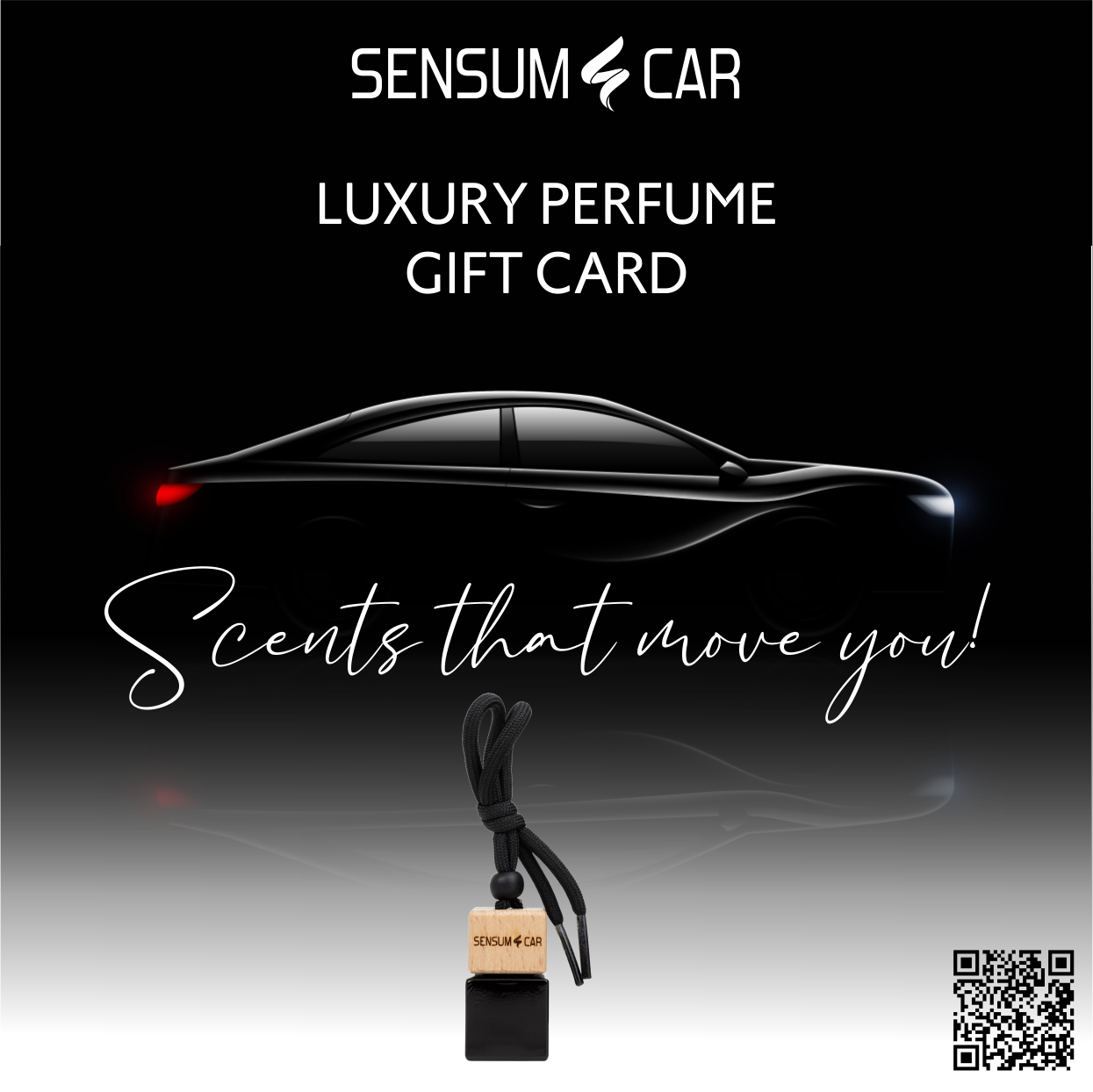 SENSUM CAR Luxury Perfume Gift Card