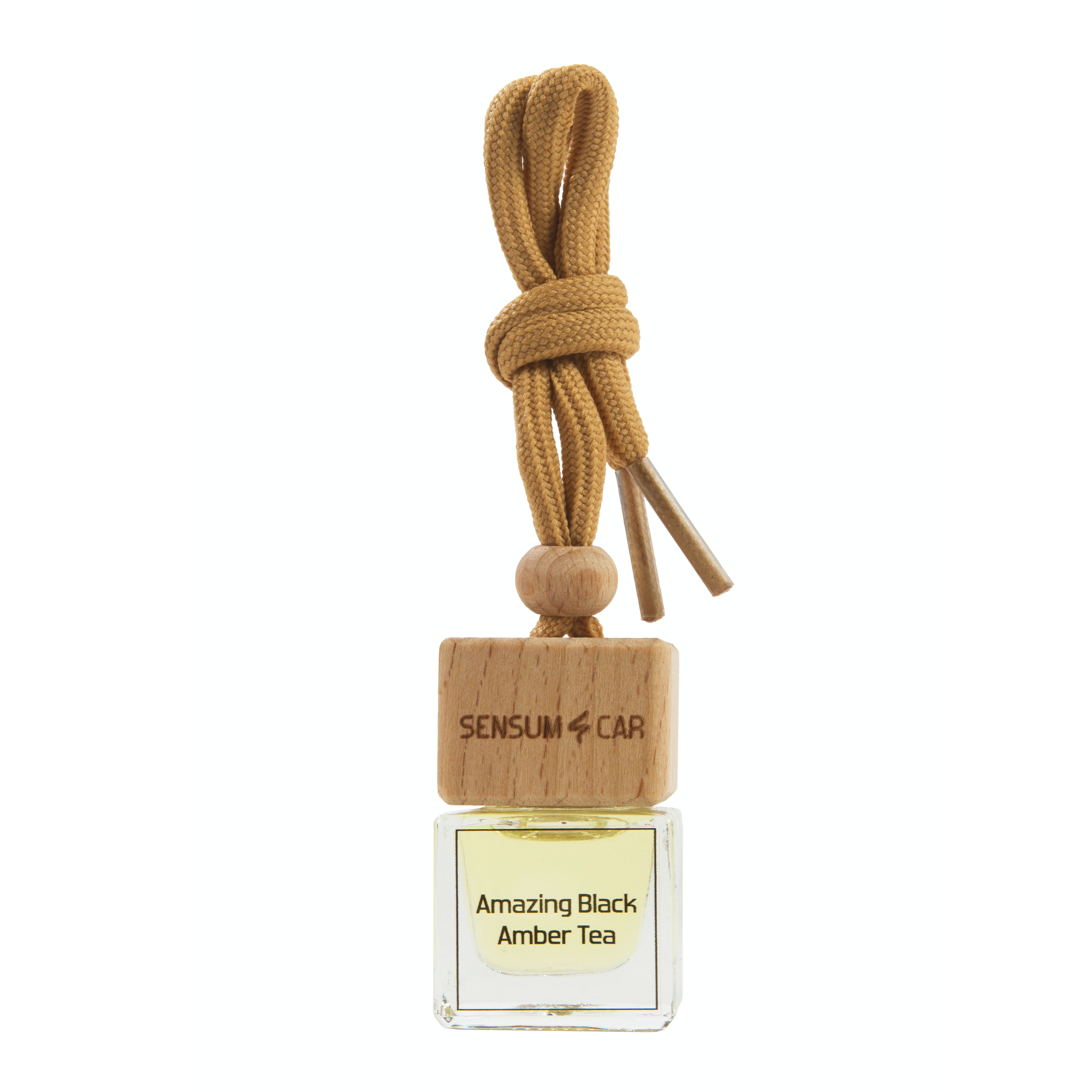SENSUM CAR Luxury Perfume with hanging bottle - AMAZING BLACK AMBER TEA